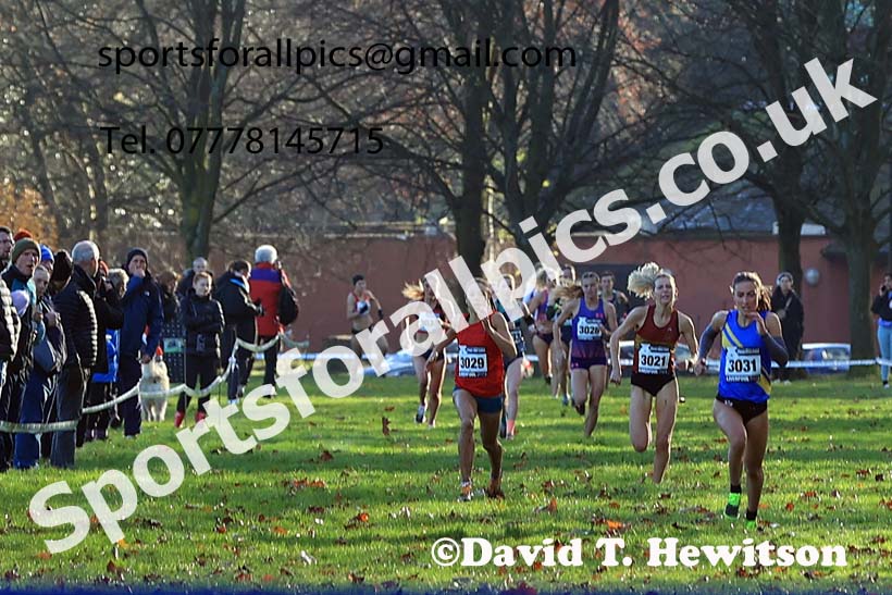 European Women's Short Course Relay Trials, 2023 British Athletics Cross Challenge, Sefton Park, Liverpool. Photo: David T. Hewitson/Sports for All Pics